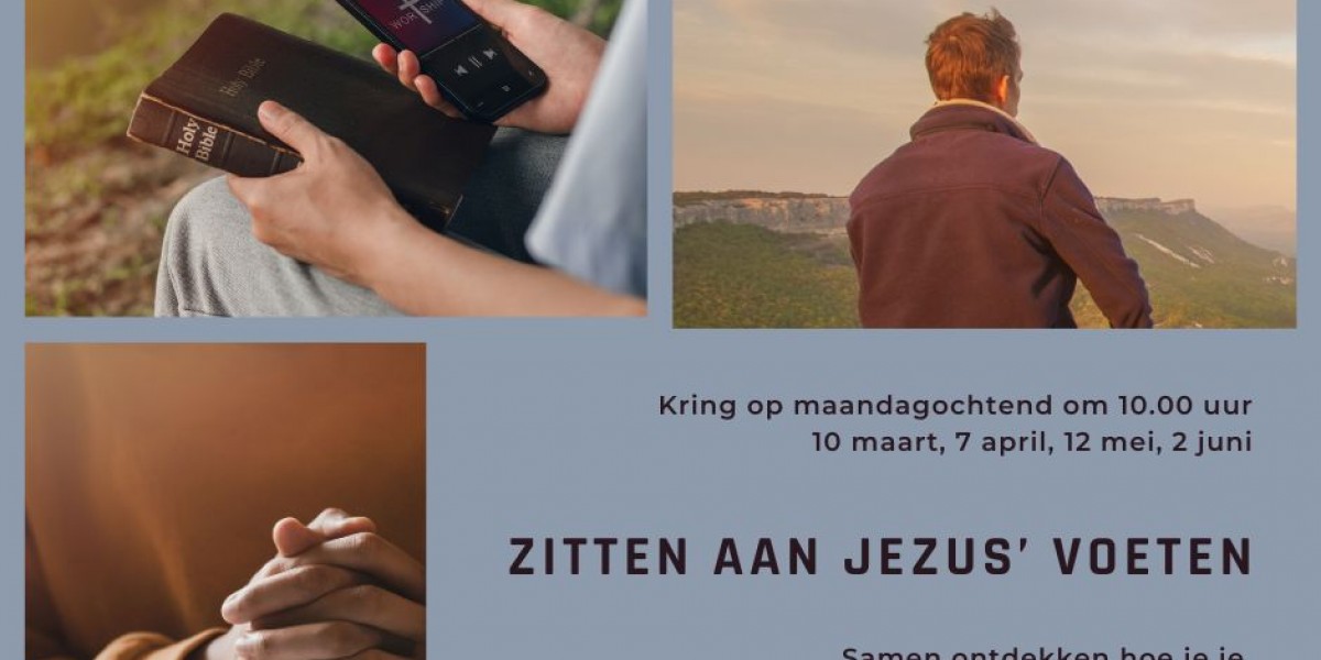 Kring ‘Zitten aan Jezus’ voeten’ start opnieuw op maandagochtend 10 maart